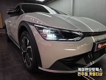 EV6 순정 프로젝션 LED 헤드라이트 장착으로 야간 시인성과 스타일 완성 / 전주 덕진동