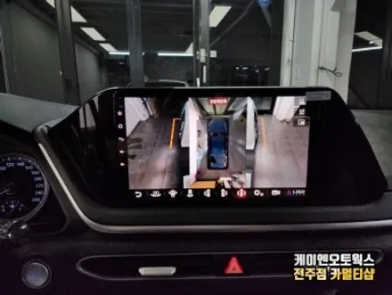 DN8 소나타 안드로이드 올인원 360도 어라운드뷰 차량 카메라 시공 / 전주 덕진동