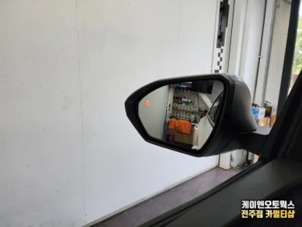 전주 투싼 NX4 하이브리드 24년식 순정 후측방센서 리어 코너 레이더 시공 / 전주 덕진동