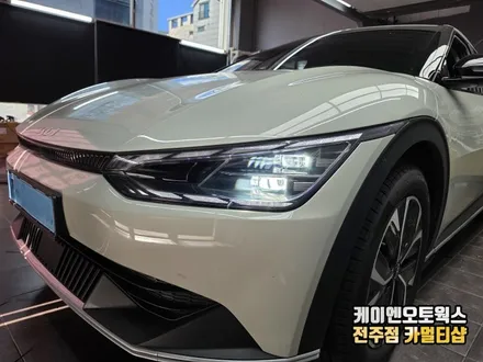 EV6 순정 프로젝션 LED 헤드라이트 장착으로 야간 시인성과 스타일 완성 / 전주 덕진동
