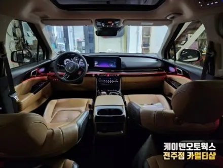 카니발 KA4 엠비언트 라이트 감성 조명 튜닝 / 전주 덕진동