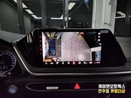 DN8 소나타 안드로이드 올인원 360도 어라운드뷰 차량 카메라 시공 / 전주 덕진동