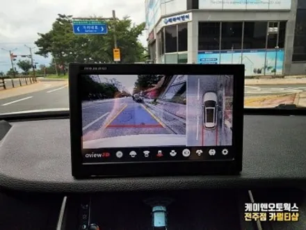 BMW X3 어라운드뷰 360도뷰 자동차 전방 후방 좌우 카메라 시공 / 전주 덕진동