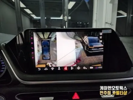 DN8 소나타 안드로이드 올인원 360도 어라운드뷰 차량 카메라 시공 / 전주 덕진동