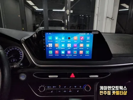 DN8 소나타 안드로이드 올인원 360도 어라운드뷰 차량 카메라 시공 / 전주 덕진동