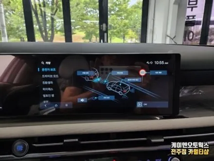 전주 투싼 NX4 하이브리드 24년식 순정 후측방센서 리어 코너 레이더 시공 / 전주 덕진동