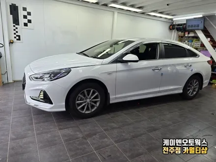 전주 LF쏘나타 뉴라이즈 순정열선핸들 안드로이드 시공 / 전주 덕진동
