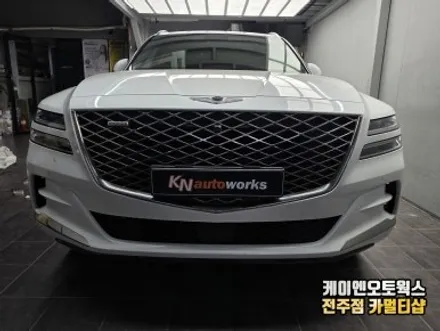제네시스 GV80 쿠페 드레스업 범퍼 이식으로 스포티하고 강렬한 전면부 디자인 완성 / 전주 덕진동