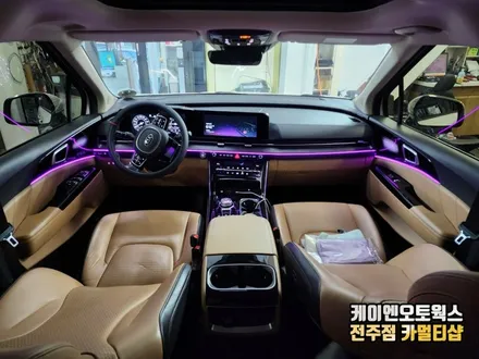 카니발 KA4 엠비언트 라이트 감성 조명 튜닝 / 전주 덕진동