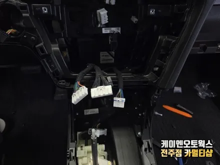 전주 소나타 뉴라이즈 오토공조기 오토에어컨 안드로이드 튜닝샵 편의성 / 전주 덕진동