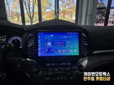 체어맨W CDT A1 안드로이드 올인원 네비게이션 매립 카카오맵 / 전주 덕진동