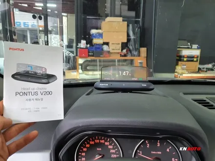 전주 폰터스V200 헤드업디스플레이 HUD 장착 / BMW X1 튜닝 / 전주 덕진동