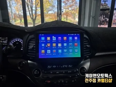 체어맨W CDT A1 안드로이드 올인원 네비게이션 매립 카카오맵 / 전주 덕진동