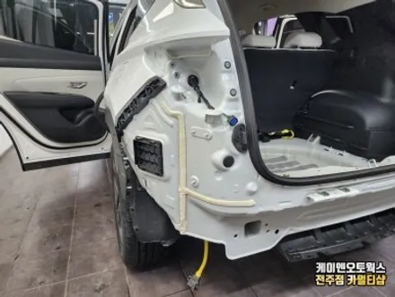 전주 투싼 NX4 하이브리드 24년식 순정 후측방센서 리어 코너 레이더 시공 / 전주 덕진동