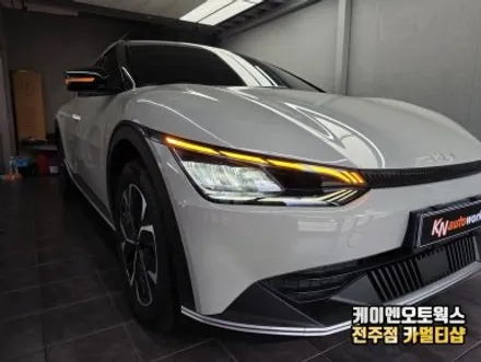 EV6 순정 프로젝션 LED 헤드라이트 장착으로 야간 시인성과 스타일 완성 / 전주 덕진동