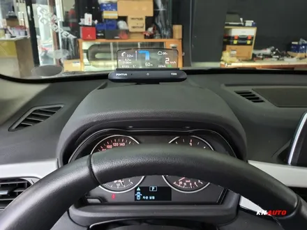 전주 폰터스V200 헤드업디스플레이 HUD 장착 / BMW X1 튜닝 / 전주 덕진동