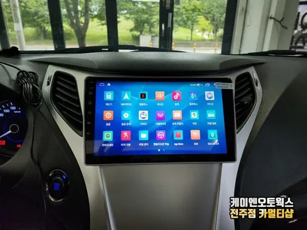 전주 그랜져HG 안드로이드 올인원 자동차 카카오네비 사용법 / 전주 덕진동