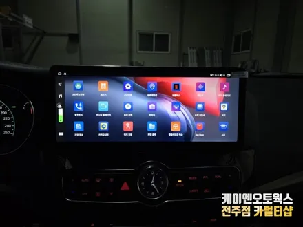 더뉴K7 플래그십 업그레이드 12.3인치 안드로이드 올인원 360도 어라운드뷰 시공기 / 전주 덕진동