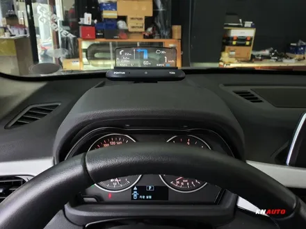 전주 폰터스V200 헤드업디스플레이 HUD 장착 / BMW X1 튜닝 / 전주 덕진동