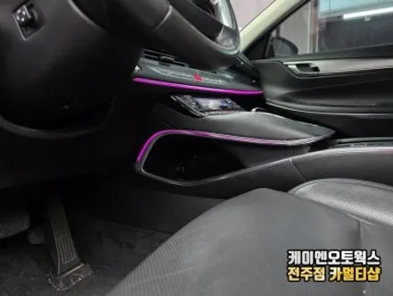 더 뉴 그랜저 실내 분위기 반전 순정 무드등 엠비언트 라이트 시공 후기 / 전주 덕진동