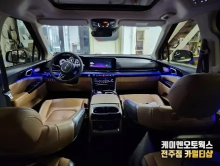 카니발 KA4 엠비언트 라이트 감성 조명 튜닝 / 전주 덕진동