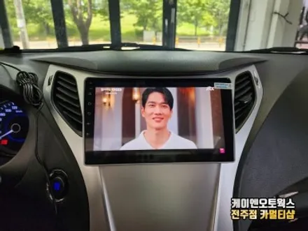 전주 그랜져HG 안드로이드 올인원 자동차 카카오네비 사용법 / 전주 덕진동