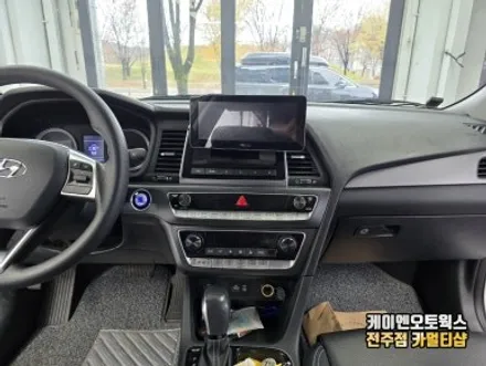 전주 LF쏘나타 뉴라이즈 순정열선핸들 안드로이드 시공 / 전주 덕진동