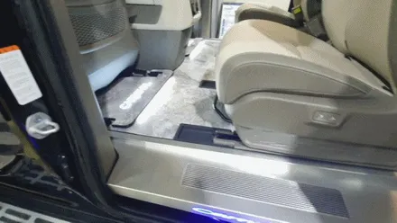 김포 튜닝 카니발 대리석바닥 9인승 하이브리드 바닥시공 / 경기 김포