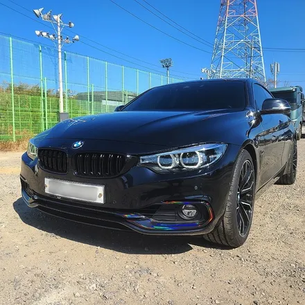 포항랩핑✨BMW 420i 그란쿠페 크롬 죽이기/크롬딜리트 블랙 홀로그램 시공✨ / 포항시 북구