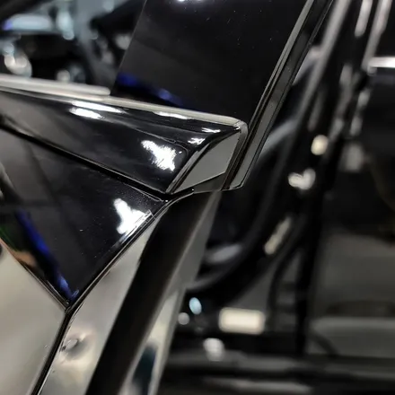 포항랩핑샵✨️ 벤츠 c300amg 크롬 딜리트, 라이트 스모그필름 시공✨️ / 포항시 북구