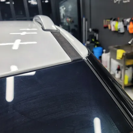 포항랩핑샵✨️ 티볼리 루프스킨 제거 후 재시공✨️ / 포항시 북구