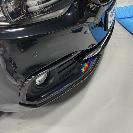 포항랩핑✨BMW 420i 그란쿠페 크롬 죽이기/크롬딜리트 블랙 홀로그램 시공✨ / 포항시 북구