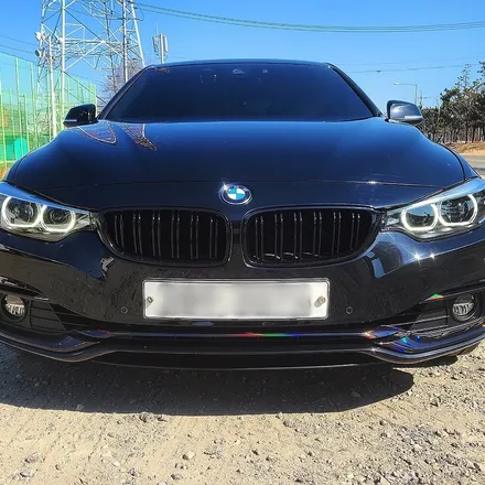 포항랩핑✨BMW 420i 그란쿠페 크롬 죽이기/크롬딜리트 블랙 홀로그램 시공✨ / 포항시 북구