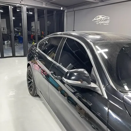 포항랩핑✨BMW 420i 그란쿠페 크롬 죽이기/크롬딜리트 블랙 홀로그램 시공✨ / 포항시 북구