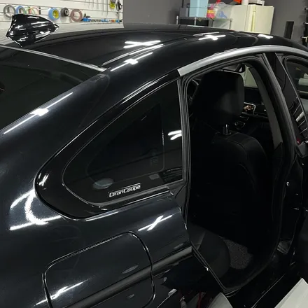 포항랩핑✨BMW 420i 그란쿠페 크롬 죽이기/크롬딜리트 블랙 홀로그램 시공✨ / 포항시 북구