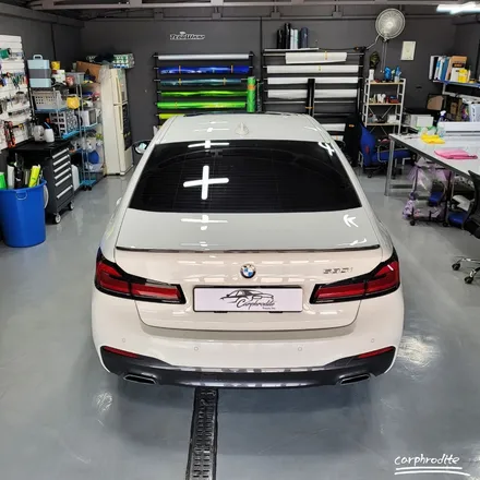 ✨️포항 랩핑샵 [ BMW 530i 루프스킨 ] 시공 ✨️ / 포항시 북구