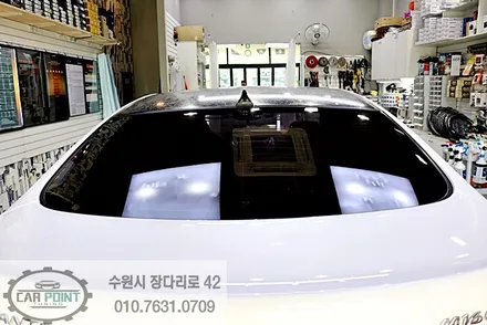수원 썬팅  재시공 전문점 , 아반떼 MD 썬팅 재시공 , 수원 레이노 썬팅 전문점 / 수원 권선
