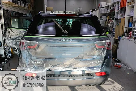 올뉴 컴패스 썬팅 시공 , 수원 썬팅 , 수입차 썬팅 전문점 / 수원 권선