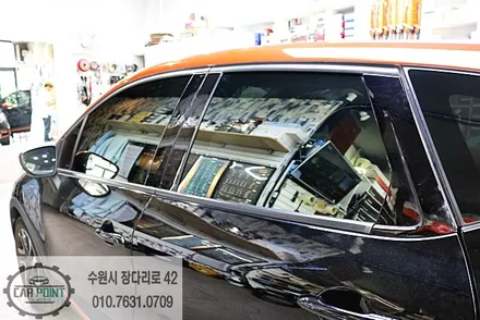 QM3 레이노 크로마 7 시공, 수원 썬팅, 반사필름 썬팅, 레이노 크로마 시공 / 수원 권선