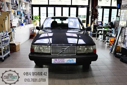 수원 썬팅, 볼보 940 열차단 썬팅시공 , 수입차 썬팅 전문점 / 수원 권선