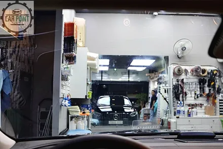 벤츠 CLS 400D 레이노 크로마 9 시공, 수원 열차단썬팅 시공, 반사 선팅 시공 전문점, 레이노 크로마 9 / 수원 권선