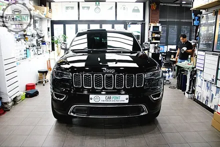[ JEEP 그랜드 체로키 ] 어라운드뷰 , 순정 블랙박스 보조배터리 연동후기 / 수원 권선