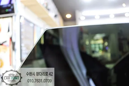 아우디 A7 썬팅 재시공, 듀얼 광택, 유리막 코팅, 수원 광택, 수입차 광택 썬팅 전문점 / 수원 권선