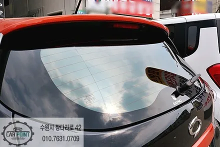 QM3 레이노 크로마 7 시공, 수원 썬팅, 반사필름 썬팅, 레이노 크로마 시공 / 수원 권선