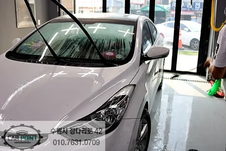수원 썬팅  재시공 전문점 , 아반떼 MD 썬팅 재시공 , 수원 레이노 썬팅 전문점 / 수원 권선