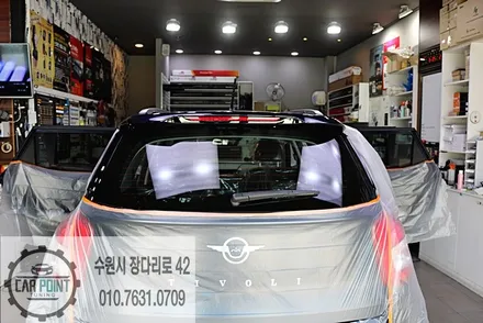티볼리 신차 패키지 ~!  수원 썬팅 잘 하는 곳 카 포인트~! / 수원 권선