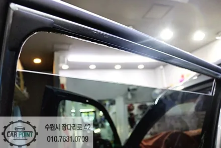 렉스턴 스포츠 신차 패키지, 수원 신차 패키지 전문점, 수원 선팅, 네비 매립, 하부 코팅 시공 / 수원 권선