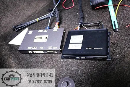 그랜드 체로키 안드로이드 네비킷 , 블랙박스 보조배터리 시공, 수입차 내비게이션, 수입차 보조배터리 전문점 / 수원 권선