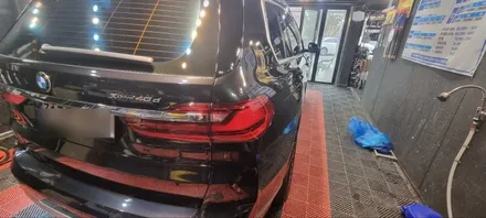 원주디테일링 원주손세차 원주광택 원주유리막 원주실내크리닝 bmw X7대형 SUV손세차 / 강원 원주