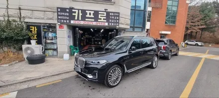 원주디테일링 원주손세차 원주광택 원주유리막 원주실내크리닝 bmw X7대형 SUV손세차 / 강원 원주